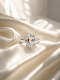 White Topaz Ring