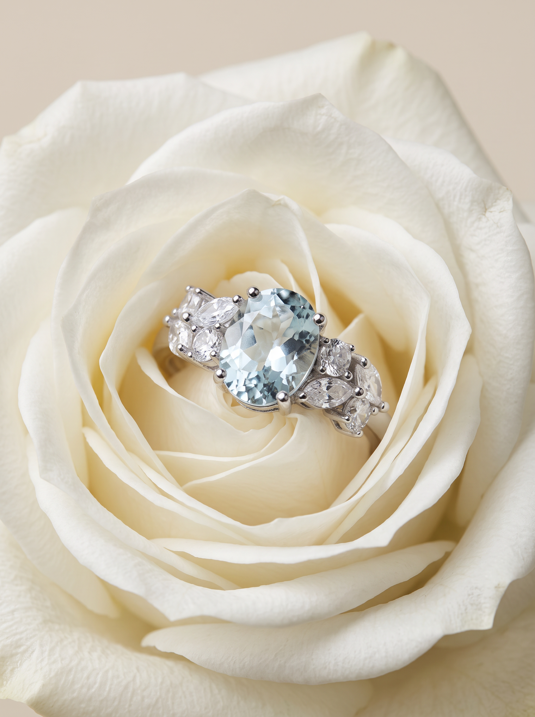 Green Amethyst Ring